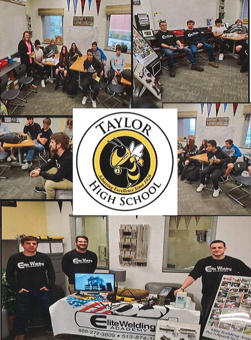 Elite Welding Academy visited Taylor HS